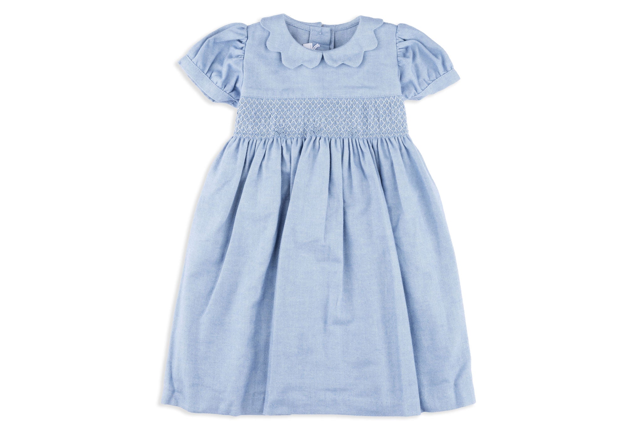 Light blue smocked dress hotsell