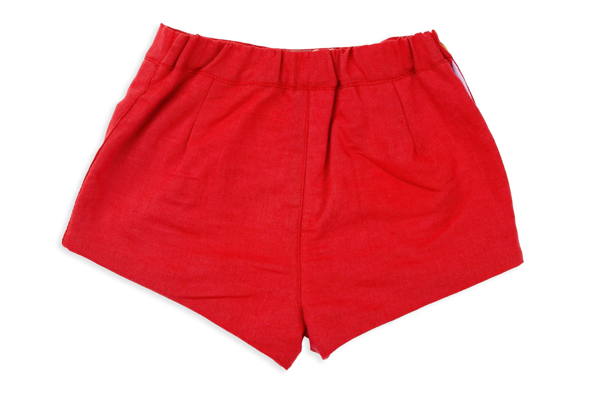 Red Linen Short – Bea Colette